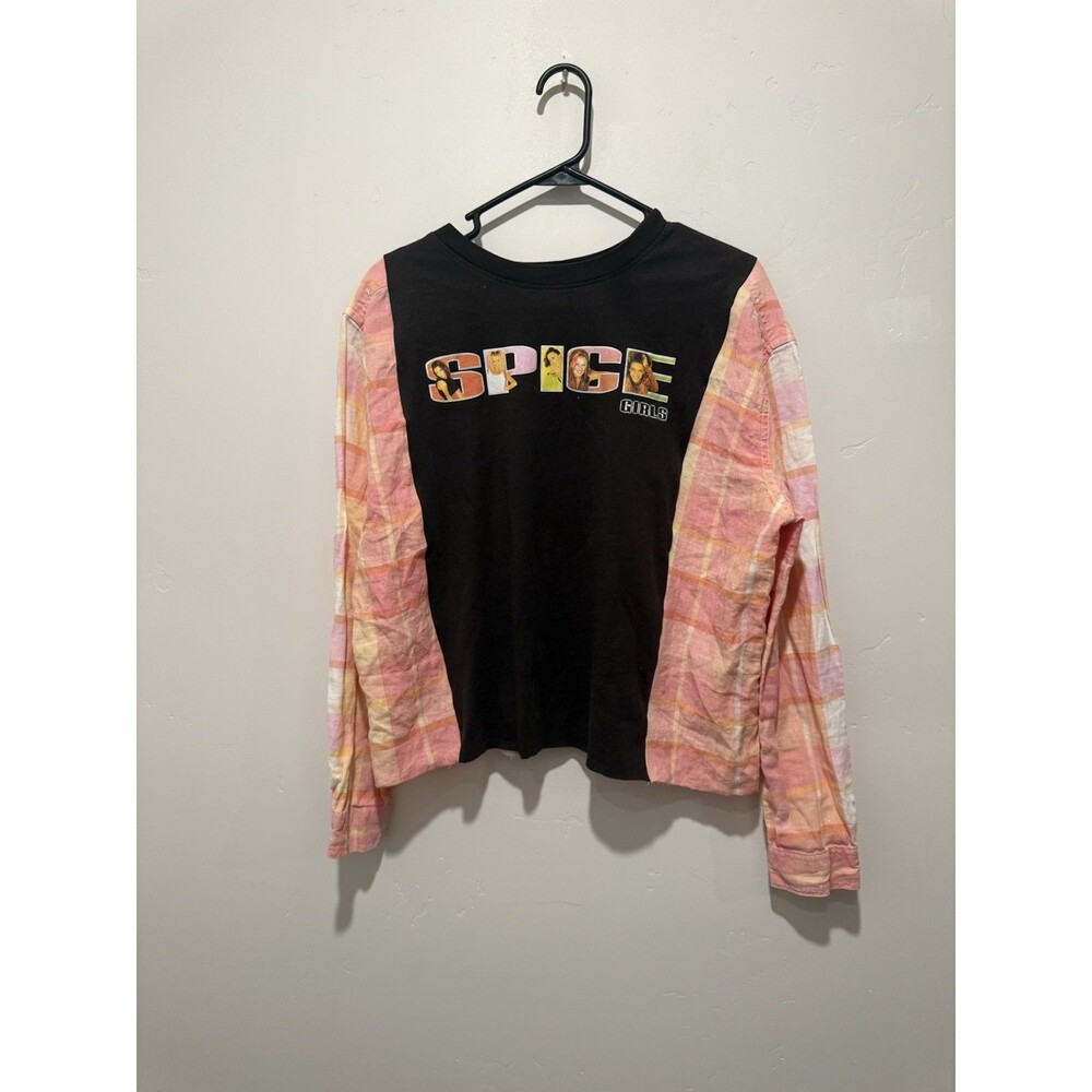 Spice Girls Rework Upcycle Grunge Oversize Top S/M